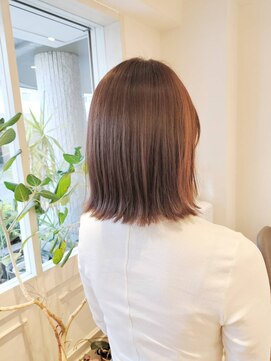 ハチマルハチ エアー 向ヶ丘遊園店(808 air) 外ハネミディアムレイヤー