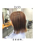 ぱっつんボブ