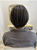 髪質改善トリートメント　ショートorボブでも自然な仕上がり
