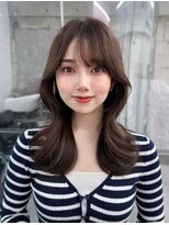 フィヴェント(Fivent)&nbsp;美髪韓国レイヤーイメチェン似合わせワイドバング外ハネボブ