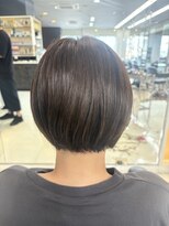 シャンプーボーイエイムス(SHAMPOO BOY aims) 暗めグリーンベージュカラー