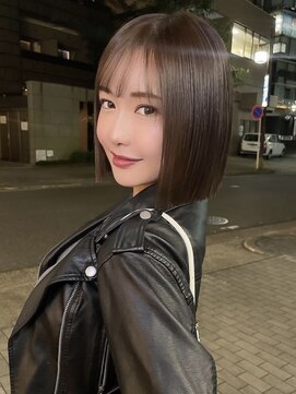 ラキング ギンザ トウキョウ(LAKING GINZA) くびれヘア/アプリコットオレンジ/夏/ハイライトカラー[銀座駅]