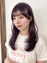 ルフェリ(Lufeli)&nbsp;【Lufeli】いとうりお　ダークラベンダー/イルミナカラー/20代