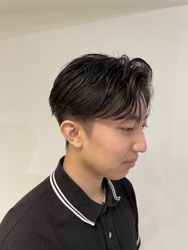 ニアウ 伊勢崎連取店(Niau) メンズマッシュフェザーパーマメンズパーマ