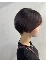 タグ(#tag)&nbsp;#マッシュショート×レッドオレンジ