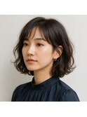緩やかパーマ美フォルムボブ 20代 30代 40代 50代 60代髪質改善