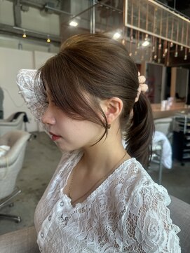 ウィクシーミミ 栄矢場町店(wixy mimi) 顔まわりカット