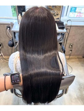 ユーフォリア 新宿通り(Euphoria) ブラウンカラー/透明感ブラウン/艶髪/透け感/10代20代30代