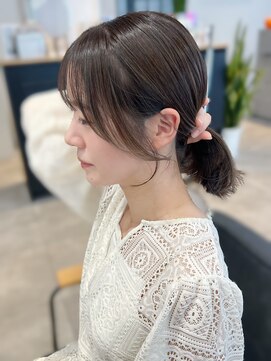 Lian by Allure本厚木 小田桐潤 可愛い顔周りカット