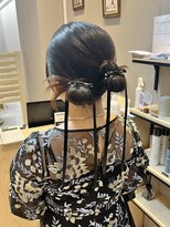 オーセンヘア(AUTHEN.HAIR)&nbsp;お呼ばれヘアセット/カチモリツイン