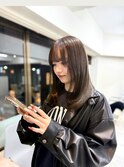 韓国風レイヤー×グレージュカラー!!