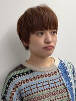 エアー 横浜(AIR)&nbsp;【寺本】マッシュショートブリーチ暖色カラー