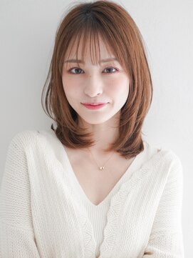 リヤン 表参道(lyann) シースルーバング小顔カットダークアッシュ20代30代40代◎