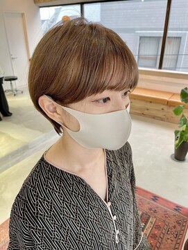 スー 自由が丘(suu) マッシュショート丸みショートボブくびれショート黒髪ショート