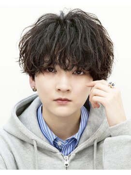 アイトーキョー 名古屋栄(AI TOKYO) ニュアンスパーマ/フェザーパーマ/センターパート/名古屋/栄