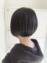 ヘア エッセンス エルメ(hair essence elme)&nbsp;【グレー／ショートボブ】