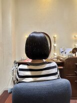 エルサフィロ ヨドヤバシ(el zafiro yodoyabashi)&nbsp;【el zafiro yodoyabashi】ロートーンボブスタイル