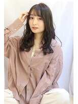 シロフイケブクロ(shirof ikebukuro)&nbsp;セミウェット×ウェーブヘア【albero小原】