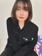 【ボブレイヤースタイル】藤代拓実　ボブに顔周りレイヤーで軽さを。今っぽい抜け感の洗練スタイル。