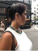 ショートヘアー/ベリーショート/襟足/癖毛風/ニュアンスパーマ