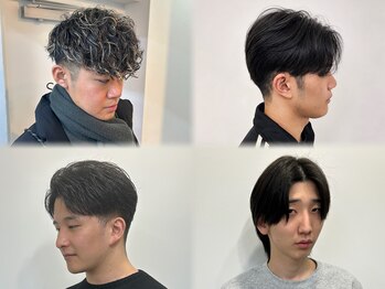 リリーワン 心斎橋(Lily Wong)の写真/メンズパーマ～毛流れまで豊富！トレンドと似合わせで好印象ヘアを演出♪心斎橋徒歩4分◎