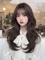 フォルテステラ(FORTE STELLA) ピンクブラウン レイヤーカット 髪質改善 トリートメント