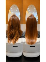 ビーアップヘアー(be:up hair) 40代50代の艶ストレート