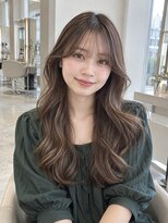 モト 船橋(moto)&nbsp;船橋/韓国風ゆる巻きロング/前髪