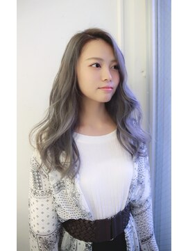 クリーン ヘアデザイン(CLLN hair Design) 【CLLN】外国人風クリアアッシュシルバーグレー