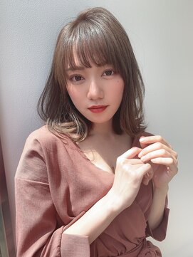 ジ エクト 心斎橋(The Ect) ミルクティーグレージュ×ペールベージュ