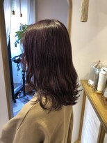 ロンドアベニール 北千住(Lond avenir)&nbsp;ピンクパープルカラー　担当namie