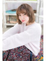 ミック ヘアアンドメイク アップ 駒込店(miq Hair&Make up)&nbsp;ゆるふわカーリー＆暖色系カラーで女の子らしさ全開♪