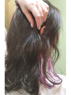 カノンドラムリー(Kanon de Lamuly) さりげなくおしゃれなインナーカラー