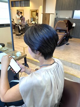 ユニコ(unico) 丸みショート/ぱつっとボブ/小顔レイヤー/髪質改善◎