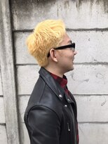 アストロ デザイン オブ ヘアー(ASTRO design of hair)&nbsp;ハイライト/ツーブロックマッシュ/束感/波巻き/高田馬場/七三分