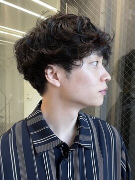 インセプション 銀座(INCEPTION) マッシュパーマ/スペインカールニュアンスパーマ/ダークアッシュ