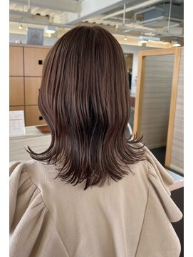 キャパジャストヘアー(CAPA just hair) くびれレイヤーロング外はねミディアム