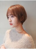 マッシュショート/ハンサムショート/ショートボブ