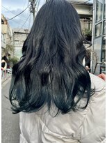 カー(KAH)&nbsp;ダークグリーンカラー　エンドカラー　グラデーションカラー