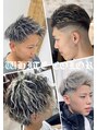 ルートヘアー(Root Hair) メッシュやホワイトカラーも◎メッシュパーマ/ホワイトメッシュ