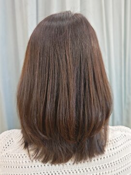 私の美容室 吹田店 サラツヤ縮毛矯正&カラー