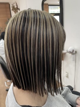 ジブドオブジェ(Jib d'obj) 八尾/ハイライト/髪質改善/酸性ストレート/バレイヤージュ