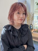 リンネテラス(Lin'ne terrace)&nbsp;毛先動く垢抜けレイヤーボブ！ピンクカラー！