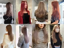 ◇ハイトーンカラー◇レイヤーカット◇ワンホンスタイル◇韓国ヘアー得意なスタッフ万　博林