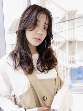 エムスラッシュ アヴェダ 自由が丘(M.SLASH AVEDA) くびれヘア/前髪パーマ/レイヤーカット/こなれロング/自由が丘