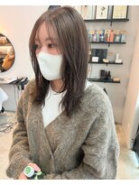 エスデザイン(es design) 透明感オリーブベージュ×髪質改善トリートメント