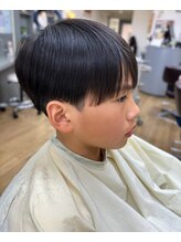 稲月美容室 刈り上げマッシュ
