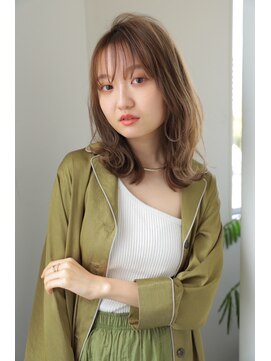 ハピネス 河原町店(Happiness) 四条河原町 ブリーチカラー ミルクティベージュ