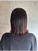 切りっぱなしボブ