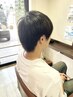 前髪縮毛矯正のみ　￥3500
